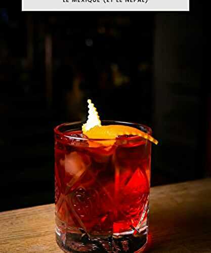 Le Mezcal Negroni : Quand l'Italie rencontre le Mexique (et le Népal)
