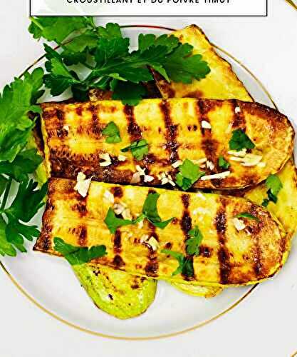 Les Courgettes Rôties - Le Secret du Croustillant et du Poivre Timut