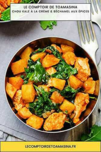 Chou Kale à la Crème & Béchamel aux Épices