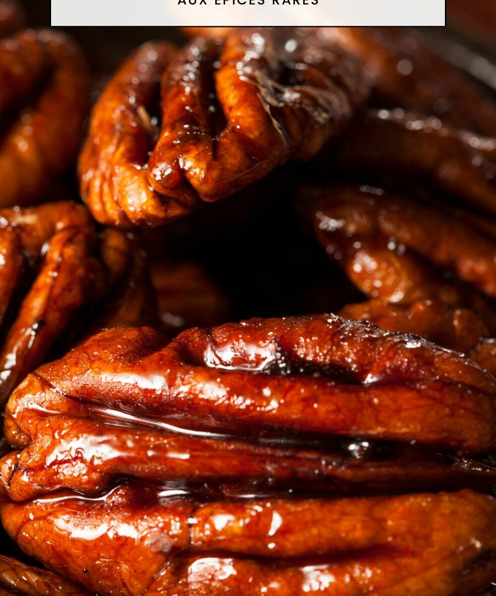 Les Noix de Pécan Caramélisées aux Épices Rares