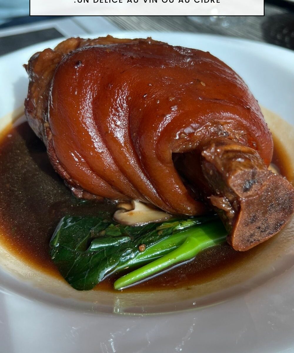 Jarret de Porc Braisé au Cidre: Recette Facile