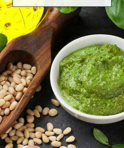 Recette Maison de Pesto au Basilic
