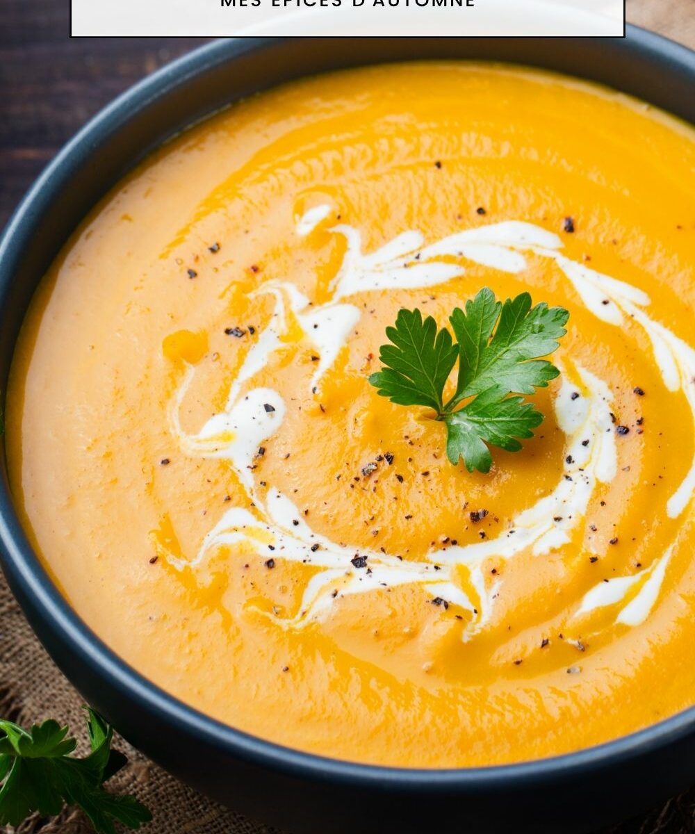 Velouté de potiron aux épices
