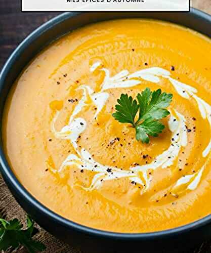 Velouté de potiron aux épices