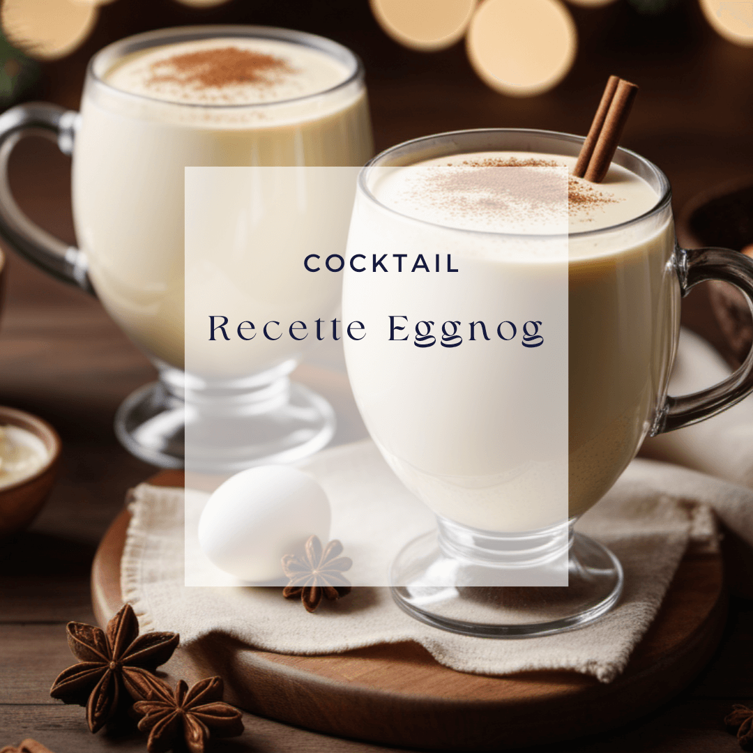 Eggnog, le lait de poule de Noël (base cuite)