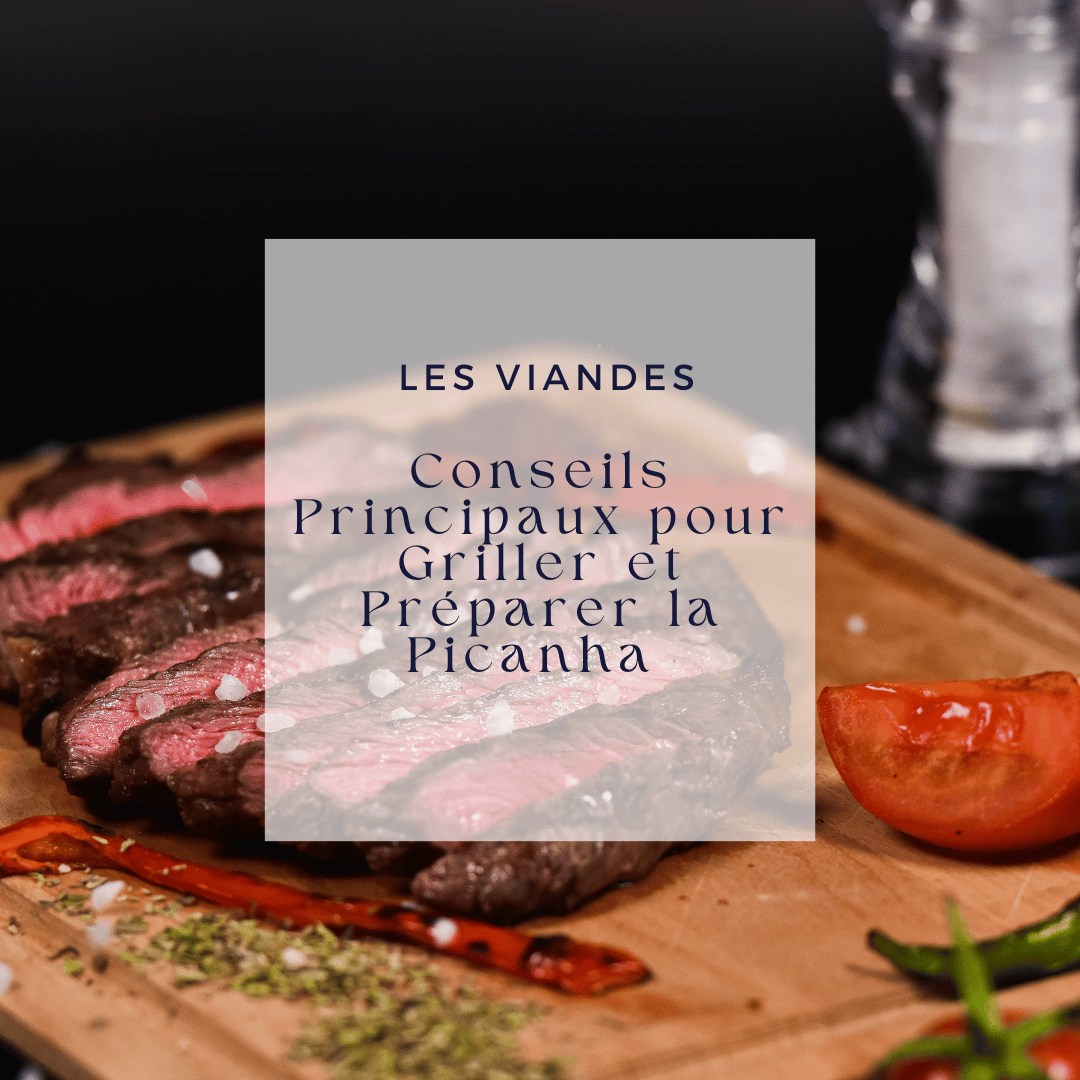 Picanha au barbecue, gros sel et poivre noir