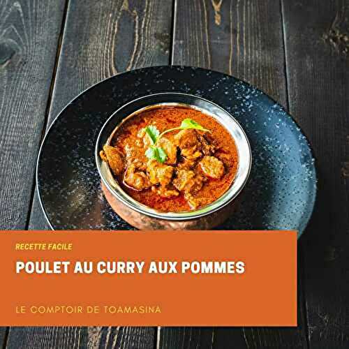 Poulet au curry aux pommes