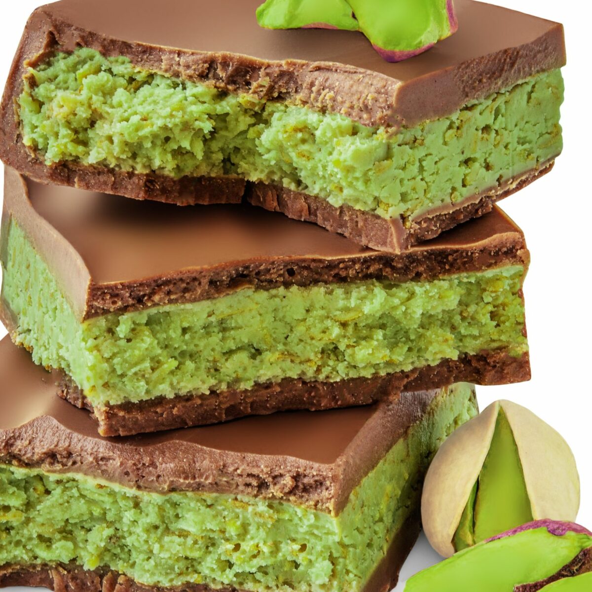 Tablette de chocolat Dubaï à la pistache, cardamome et vanille