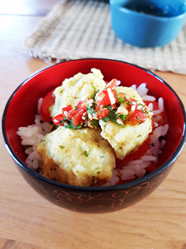 Boulettes de cabillaud à la thaï