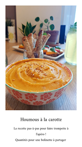 Houmous à la carotte