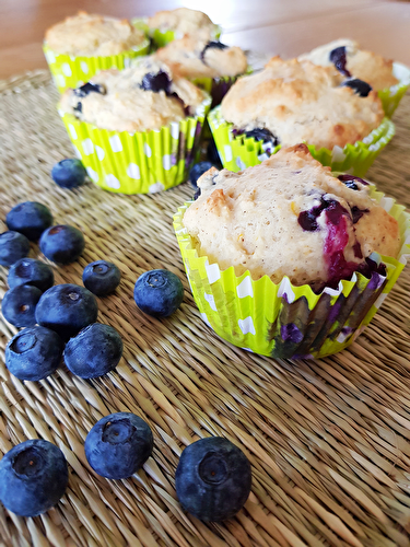 Recette vidéo: Muffins légers à la myrtille