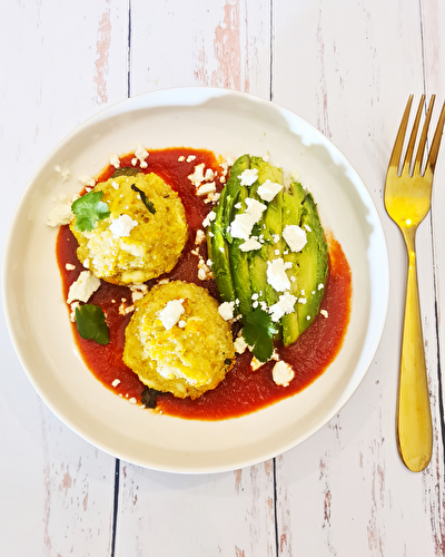 Boulettes de quinoa à la sauce tomate