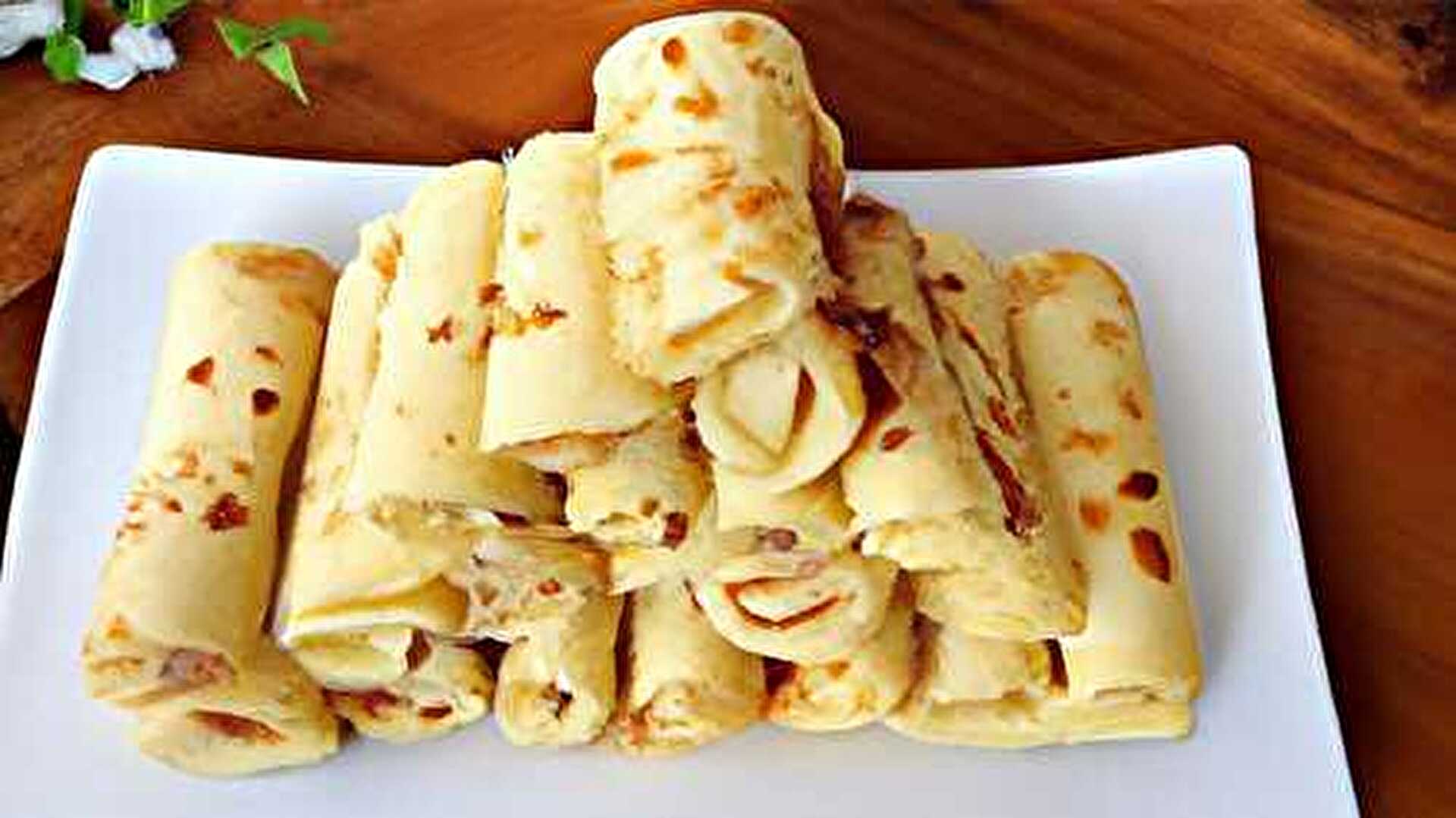 Crêpes rapides avec 3 ingrédients recette facile