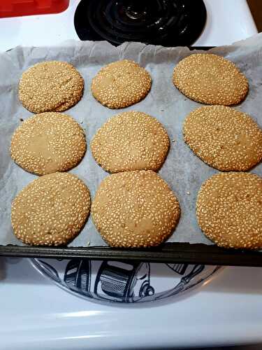 Biscuits aux sésames