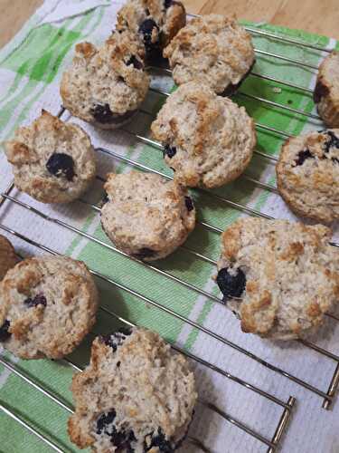 Muffins blé et bleuets