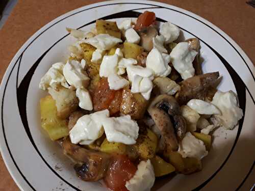 Poutine de légumes