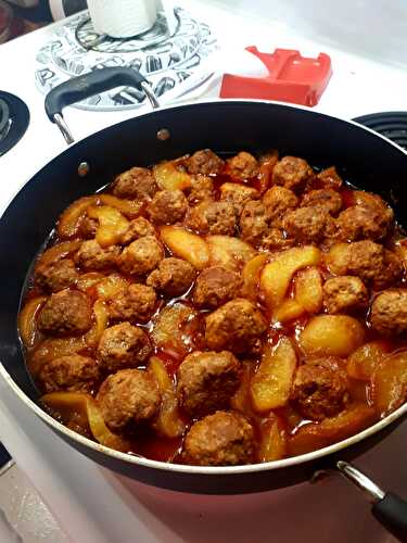 Boulettes aux pêches Minçavi