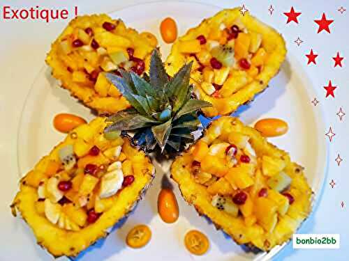 Ananas surprises - Bon, Bio, la tambouille des Chabrouille