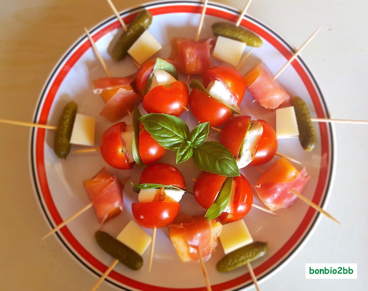 Apéro : Pics Express - Assiette froide (1) - Bon, Bio, la tambouille des Chabrouille