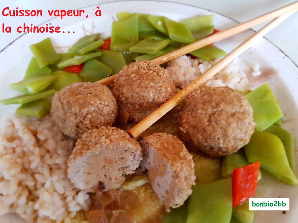 Boulettes au gingembre - Bon, Bio, la tambouille des Chabrouille