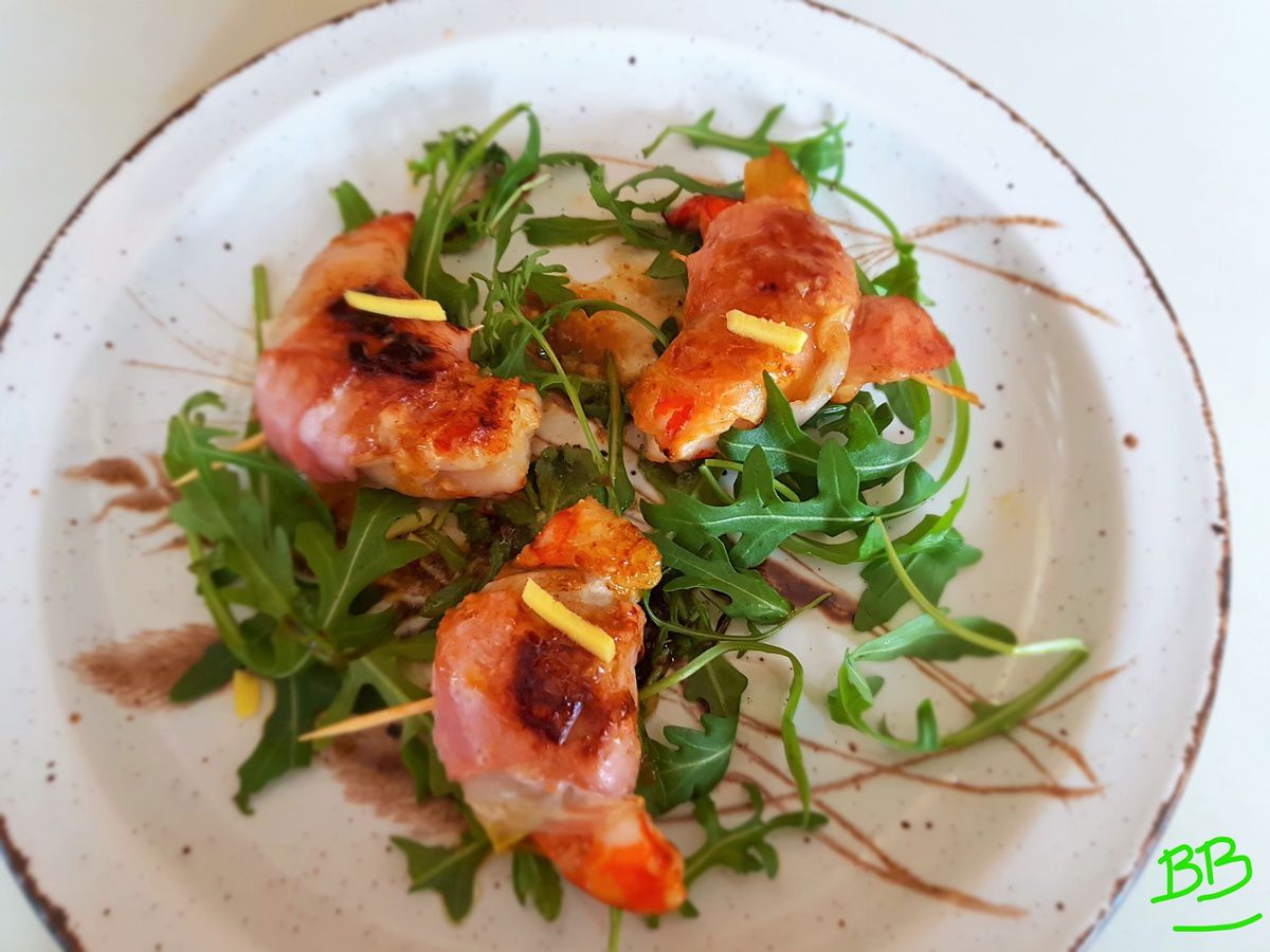 Crevettes au gingembre en habit d'endives - Bon, Bio, la tambouille des Chabrouille