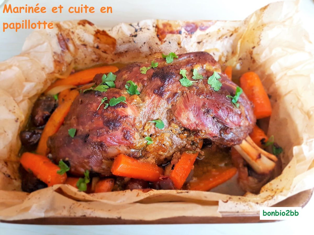 Epaule d'agneau aux dattes et au citron - Bon, Bio, la tambouille des Chabrouille