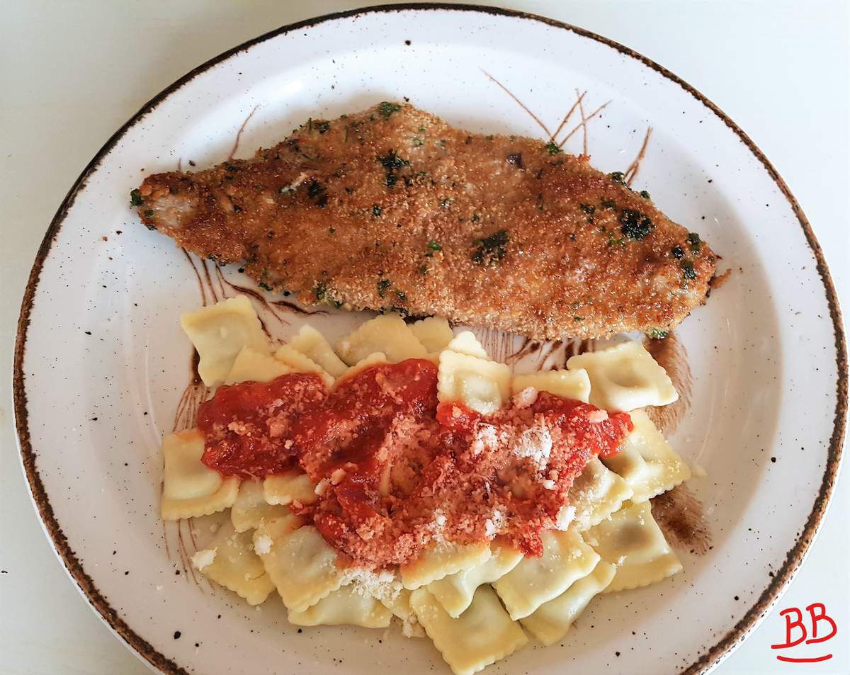 Escalopes de veau panées au parmesan - Bon, Bio, la tambouille des Chabrouille