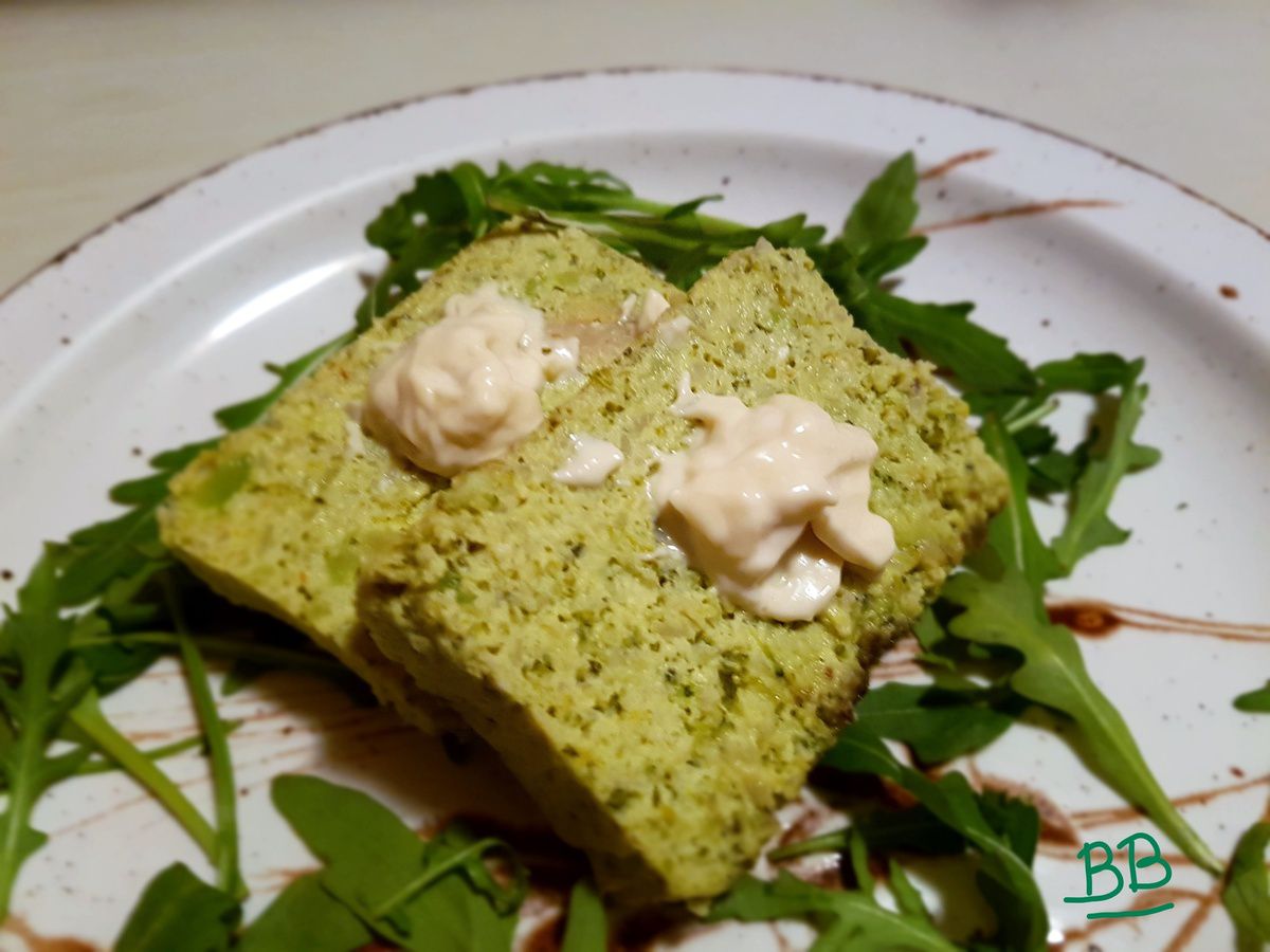 Flan de brocolis en terrine - Bon, Bio, la tambouille des Chabrouille