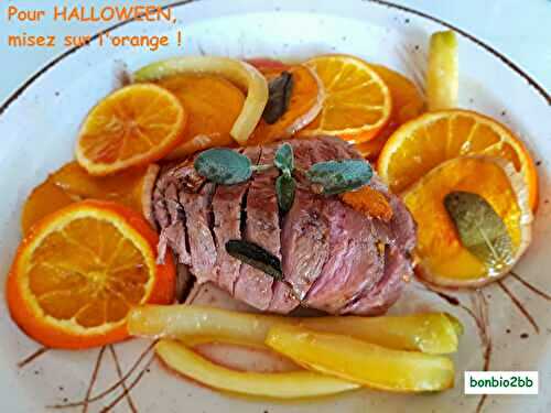 Magret de canard aux épices, carottes et butternut à l'orange - Bon, Bio, la tambouille des Chabrouille