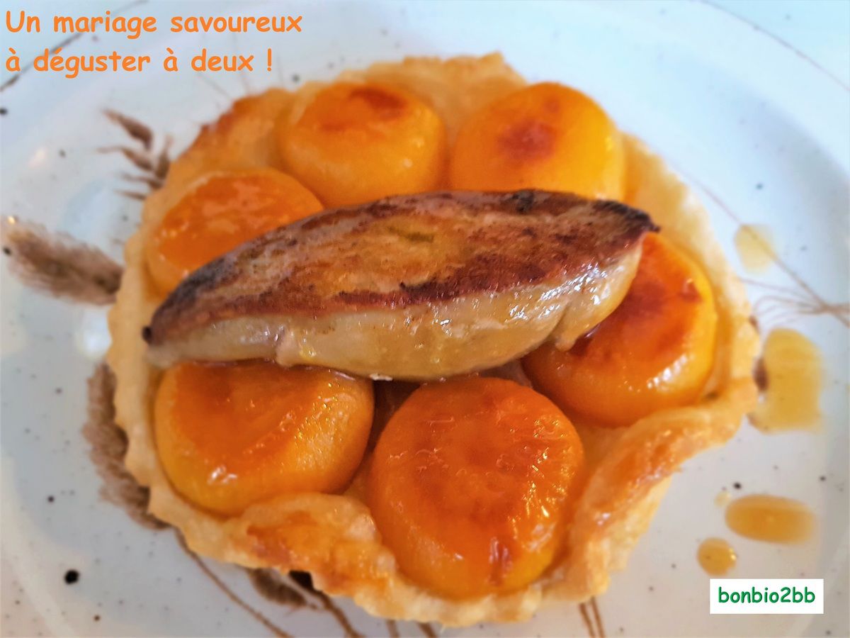 Mini-tatins de navets blonds, escalopines de foie gras - Bon, Bio, la tambouille des Chabrouille