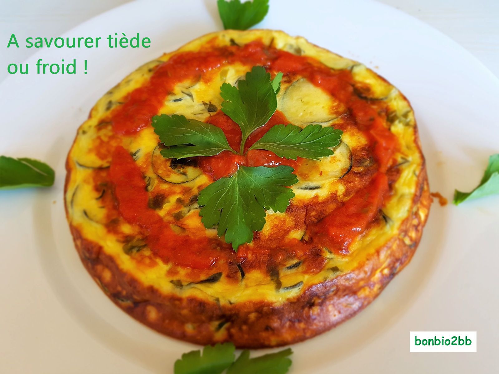 Moelleux aux courgettes et chèvre frais - Bon, Bio, la tambouille des Chabrouille