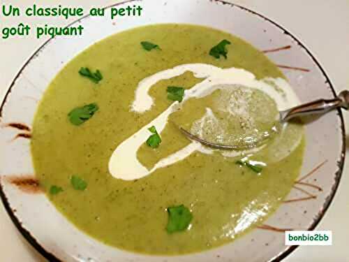 Soupe de cresson au citron - Bon, Bio, la tambouille des Chabrouille