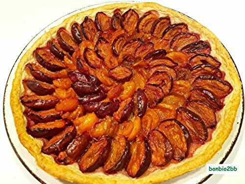 Tarte toute simple, quetsches/mirabelles - Bon, Bio, la tambouille des Chabrouille