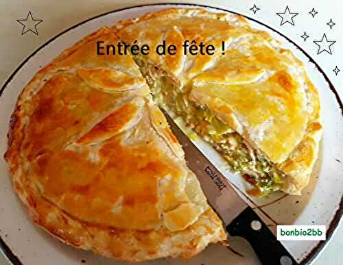 Tourte aux deux saumons, poireaux et aneth - Bon, Bio, la tambouille des Chabrouille