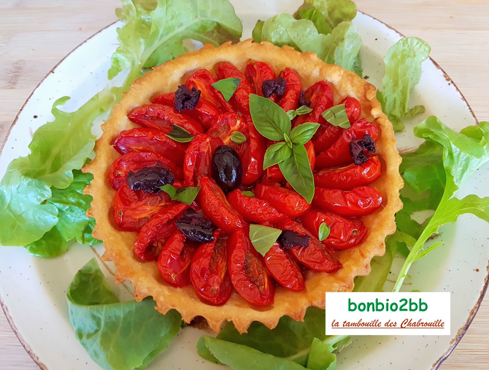 Tartelettes aux tomates cerises - Bon, Bio, la tambouille des Chabrouille