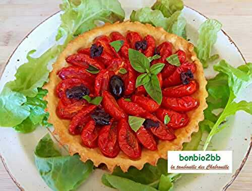 Tartelettes aux tomates cerises - Bon, Bio, la tambouille des Chabrouille