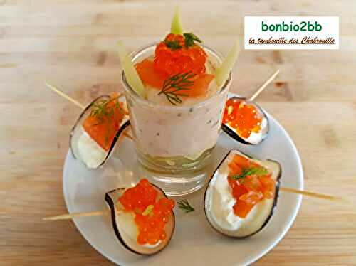 Mousse de saumon fumé et concombre, en verrine - Bon, Bio, la tambouille des Chabrouille