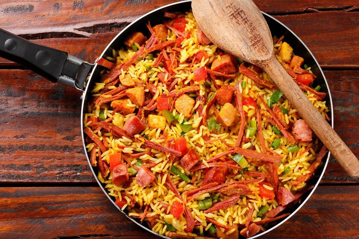 Arroz de carreteiro, le riz à la brésilienne