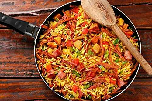 Arroz de carreteiro, le riz à la brésilienne