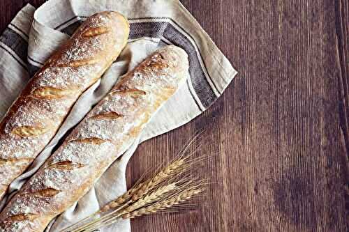 Baguette croustillante maison