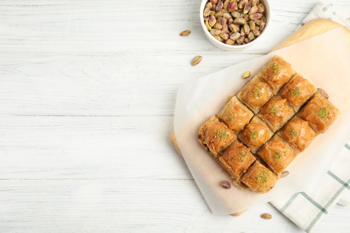 Baklava turc aux pistaches