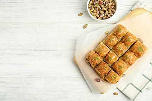 Baklava turc aux pistaches