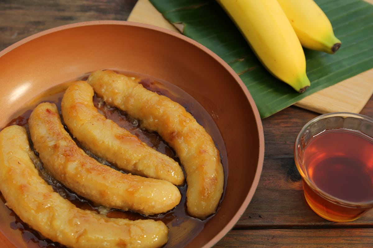 Bananes flambées au rhum