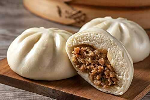 Baozi à la viande, brioches chinoises vapeur