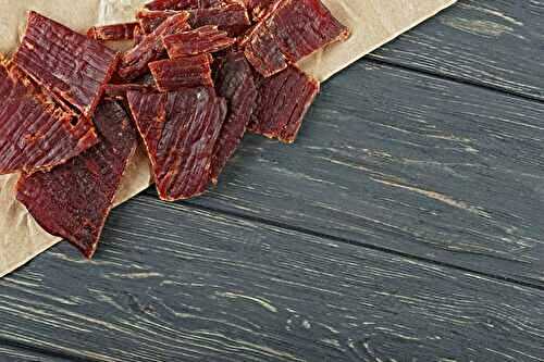 Beef jerky maison