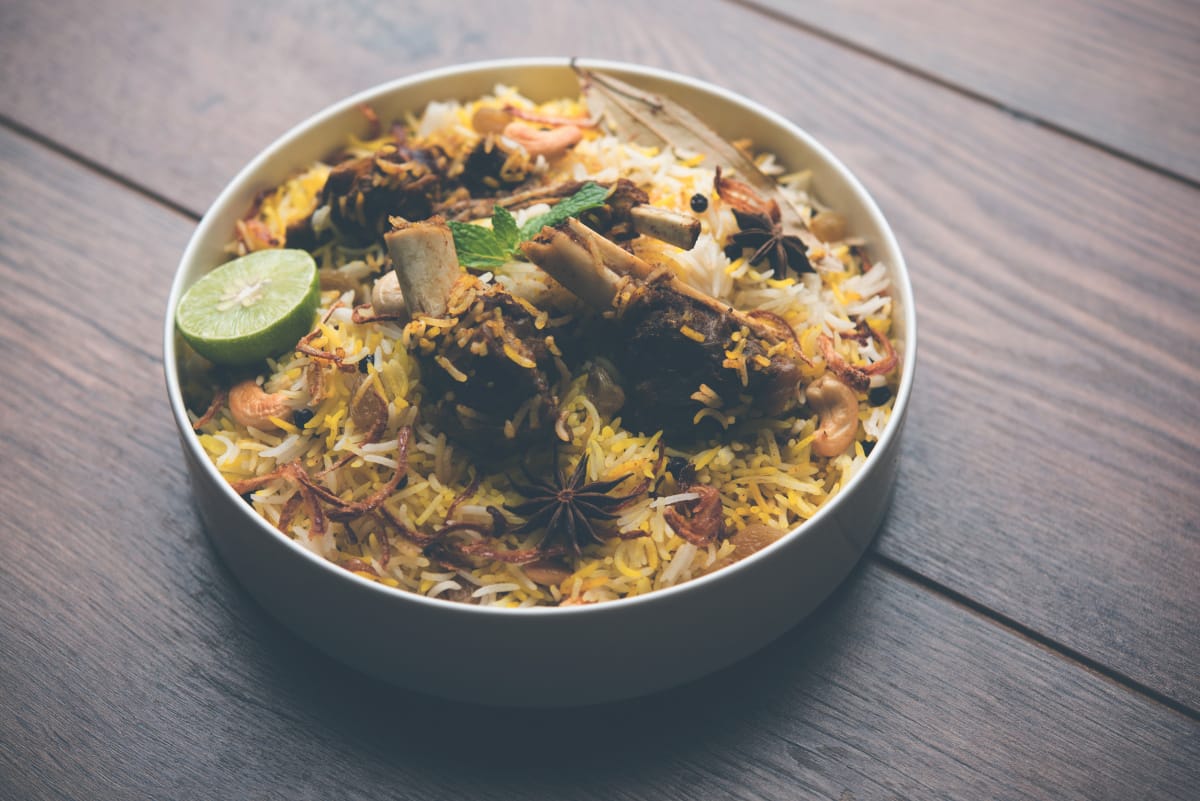 Biryani d’agneau
