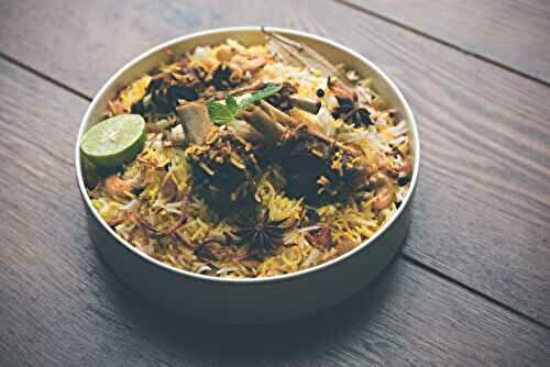 Biryani d’agneau