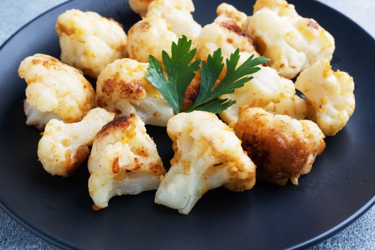 Bouchées de chou-fleur rôti
