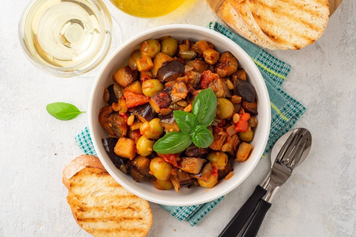 Caponata sicilienne