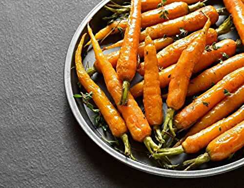 Carottes nouvelles glacées
